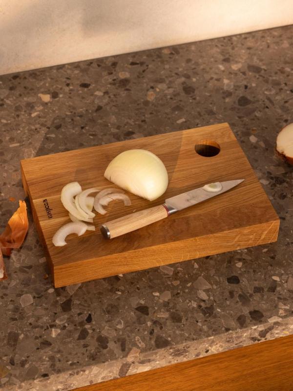 Woodsea Block Oak M - Eichenholz Hackblock 33x22cm 1208971543