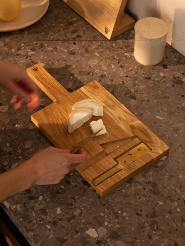 Woodsea Käse Eiche S - Eichenholz Käsebrett 42x20cm 1208971555
