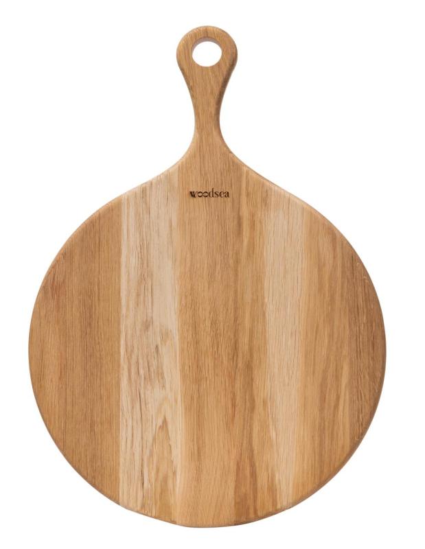 Woodsea Native M - Eichenholz Pizzabrett Rund Ø35x2 cm 1208971612