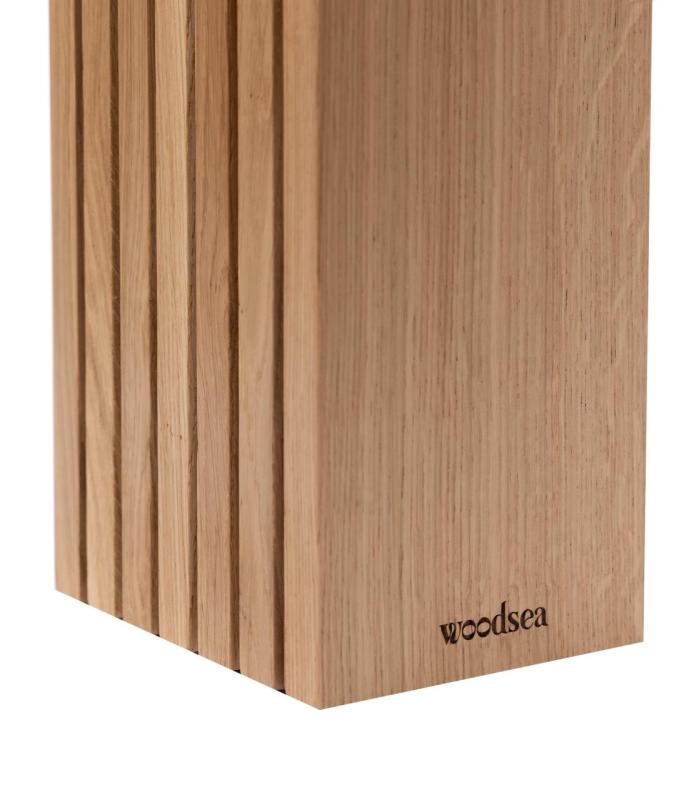 Woodsea Block Oak S - Eichenholz Messerblock 13x8 cm 1208971617
