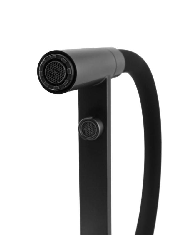 Pure.Sink Elite Steel Flex 3-Wege Edelstahl Küchenarmatur mit flexiblem Auslauf und gefiltertem Wasser PS8110-02