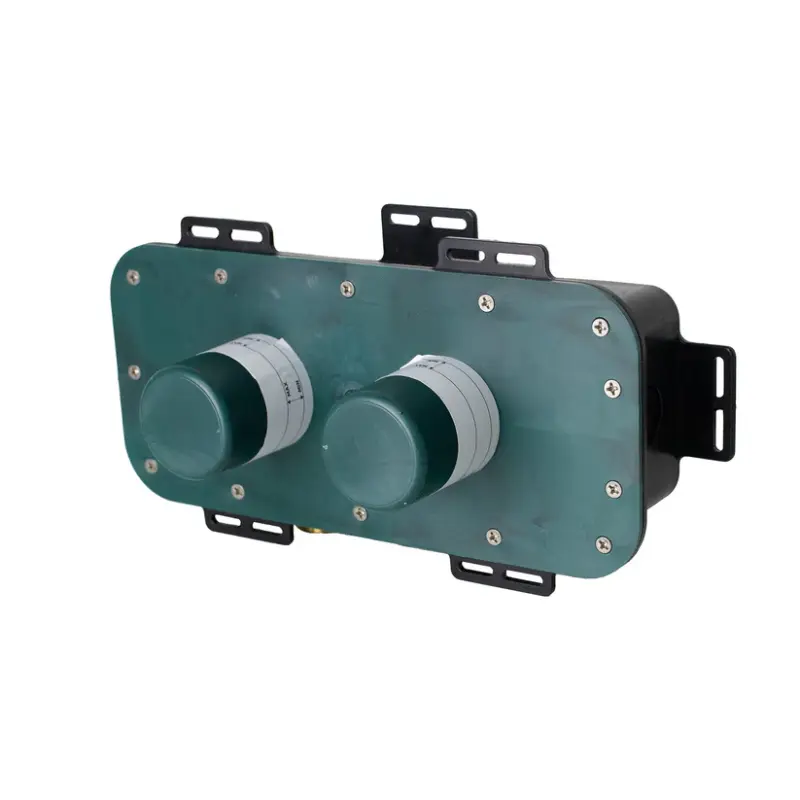 Waterevolution Einbau-Waschtischmischer 2-Loch mit Verstellbarkeit T0.16.EBI