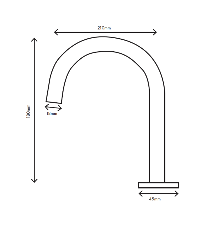 MURO TUA 2-Loch-Waschtischarmatur Chrom mit rundem Auslauf 1208972104