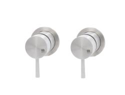 MURO TUA Wand-Einbau-Mischbatterie mit Umstellventil Chrom M1.B32.R.CR