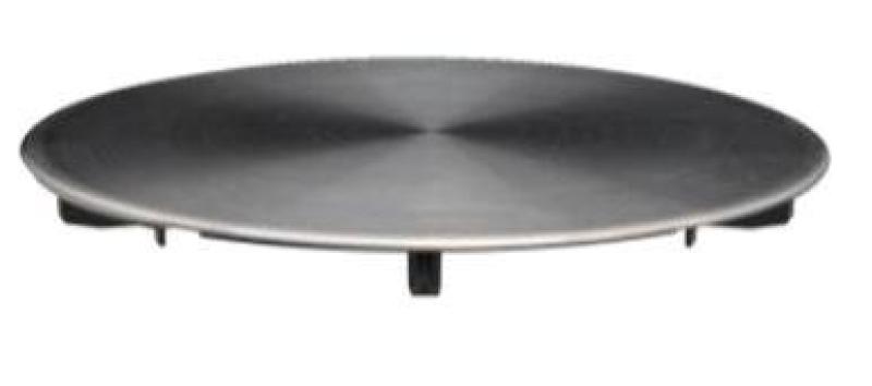 Pure.Sink Universal Abdeckkappe für Abfluss, Korbstopfen, runde, geschliffene Edelstahlkappe für Abfluss WSTCOV-02