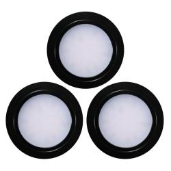 Indux Luma Kleine Einbauküche LED-Spot Set 3 Spots mit LED-Treiber Schwarz 1208972324