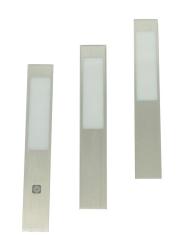Indux Nex Küchenaufbau LED-Set 3x3 W mit integriertem Touch-Dimmschalter Aluminium 1208972335