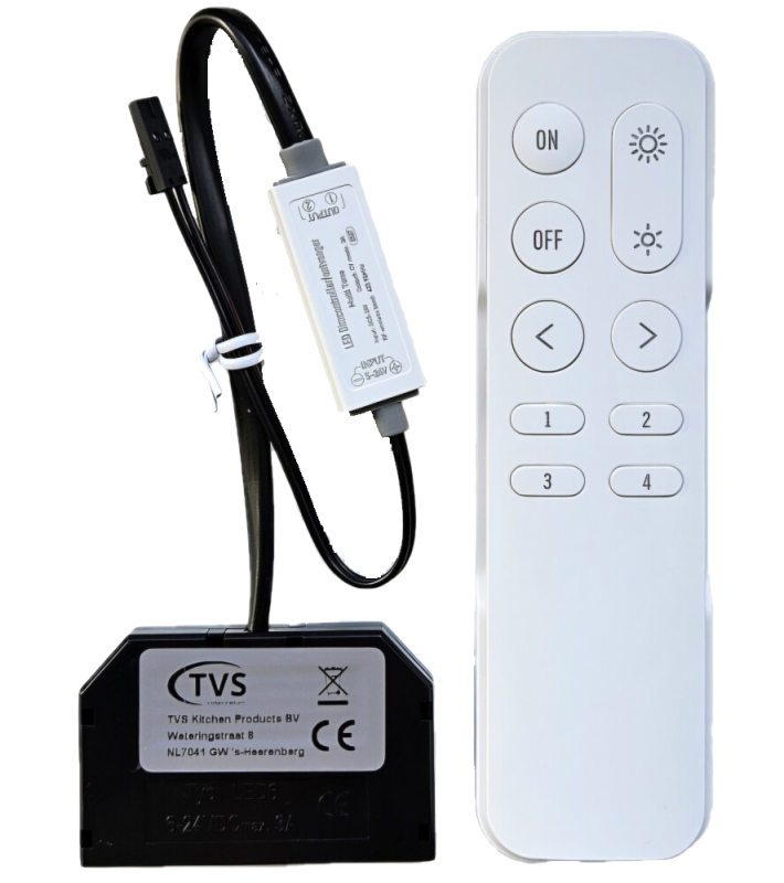 Indux Solin Küche Aufbau Multi Tone LED Set 4 Spots x 3,6 W Gun Metal 1208972354