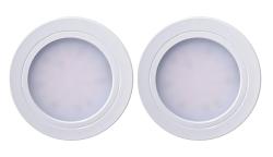 Indux Luma Kleine Einbauküche LED-Spot-Set 2 Spots mit LED-Treiber Weiß 1208972375