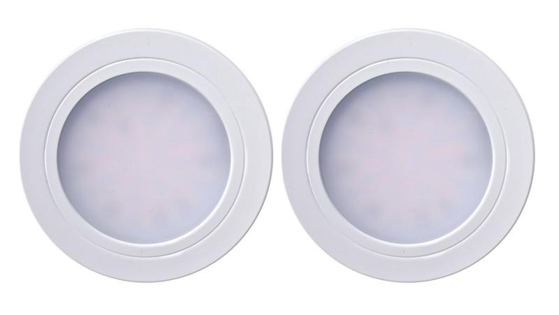 Indux Luma Kleine Einbauküche Multi Tone LED Set 2 Spots Weiß 1208972386