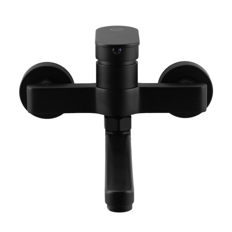 Aquanello Casa Single-lever Kitchen Wall Faucet Black with 15 cm spout BL-1415-CS