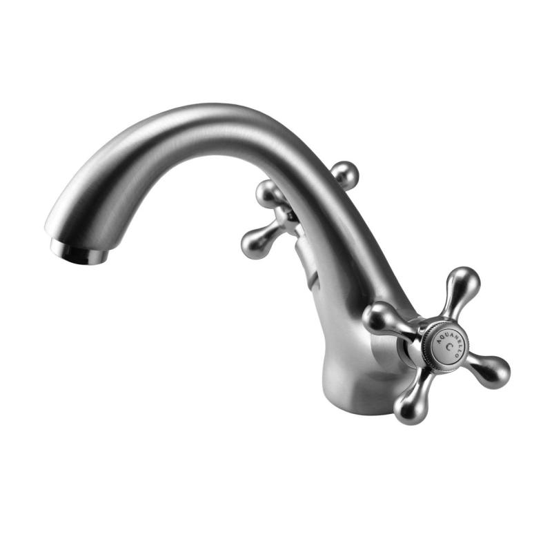 Aquanello Heritage Ascot Classic Nostalgic Stainless Steel Washbasin Mixer Tap NB-4101-HA