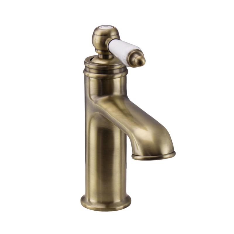 Aquanello Heritage Manor Klassischer nostalgischer Waschtischmischer Bronze BN-1001-HM