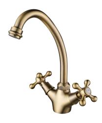 Aquanello Heritage Ascot Klassische Küche Nostalgischer Küchenwasserhahn Bronze BN-4004-HA