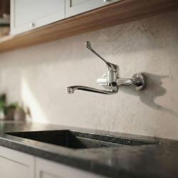 Aquanello Medic Küchenwandarmatur mit langem Griff Chrom CR-1005-MD