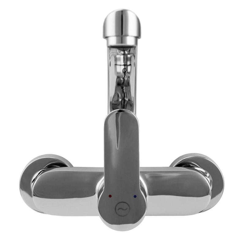 Aquanello Casa Küchenwandarmatur  mit Auslauf oben Chrom CR-1003-CS