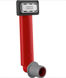 Franke Überlaufgarnitur Clip Eckausführung 112.0671.845