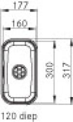 Franke Küchenspüle Largo LAX 110.16 Unterbau 1120157551