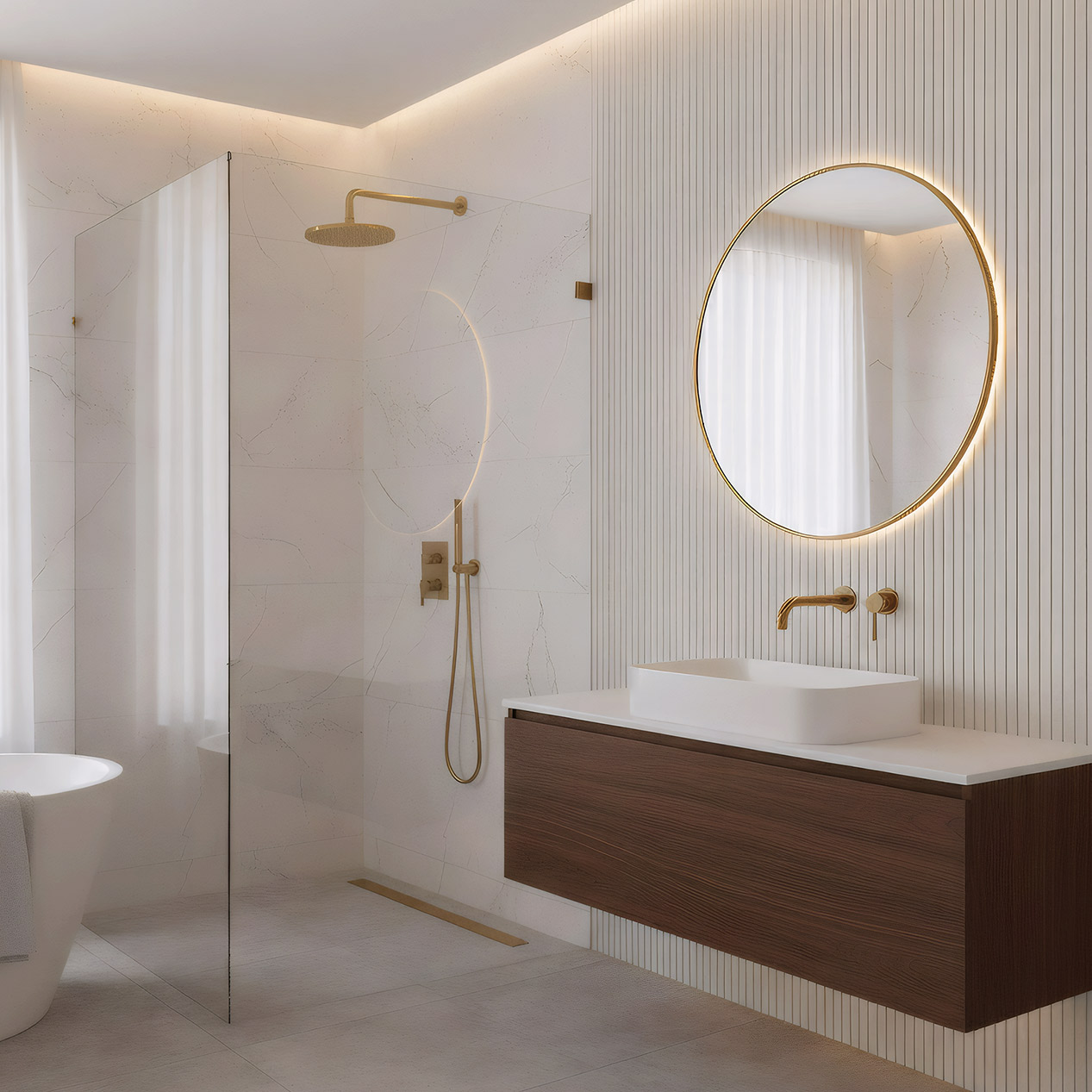Warum Gold das neue Must-Have im Badezimmerdesign ist