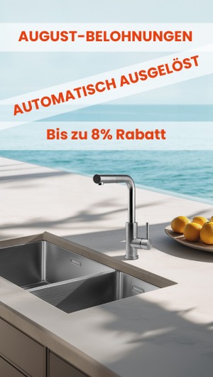 Summer Sale – bis zu 8% Rabatt